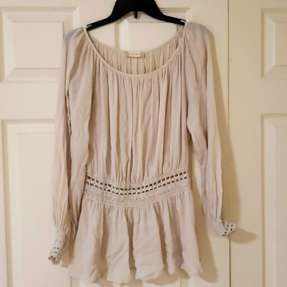 ALTER'D STATE WHITE VICTORIAN STYLE TOP